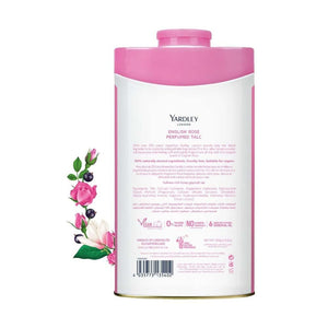 Yardley London Talc Powder English Rose Scented Soft & Moisturizing 250g