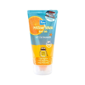 Yoko Perfumed Serum Body Gel with Vitamin C & Collagen Hydrating & Smoothing 120ml