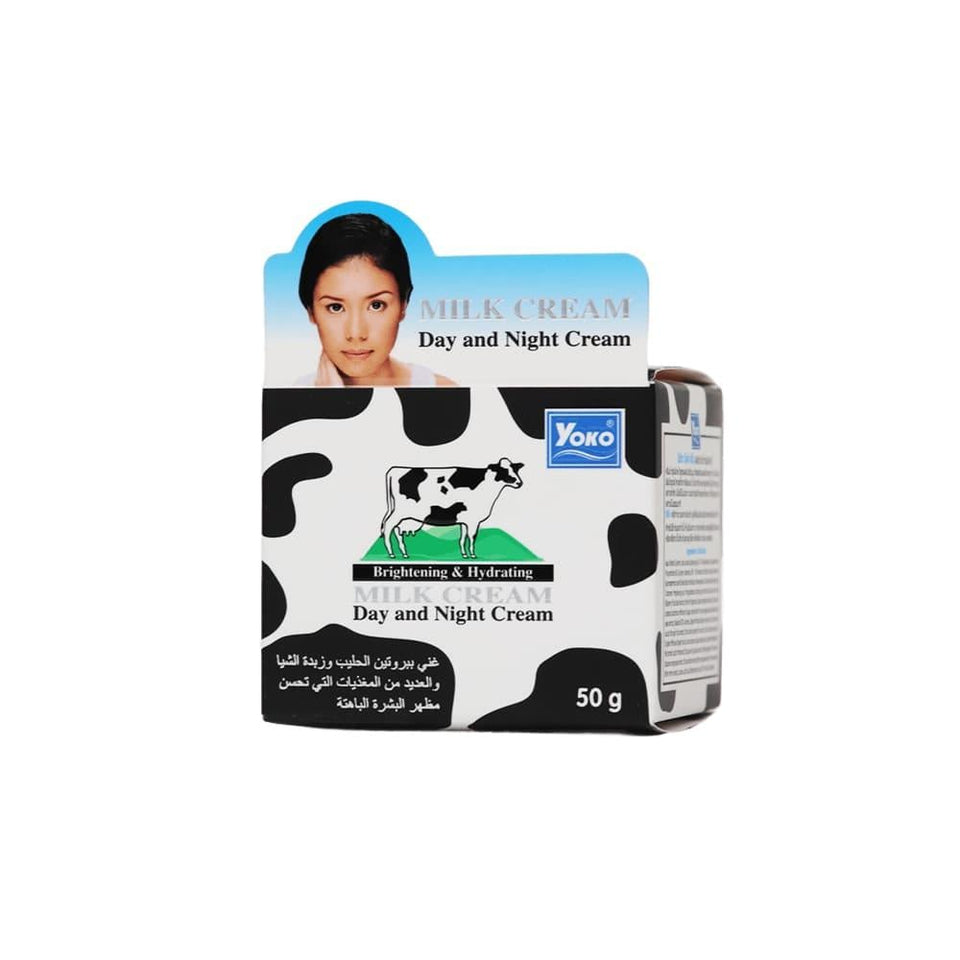 Yoko Milk Cream Skin Brightening Moisturizing Face & Body 50g