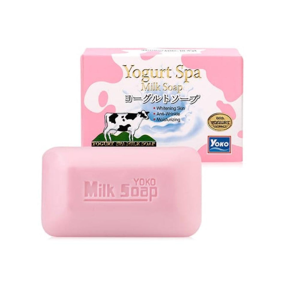 Yoko Milk Yogurt Soap for Cleansing & Moisturizing All Skin Types 90g